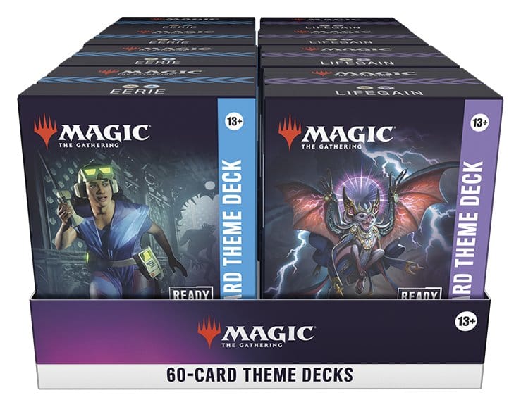 Magic: The Gathering - Secrets of Strixhaven Theme Decks Display (8 Decks)