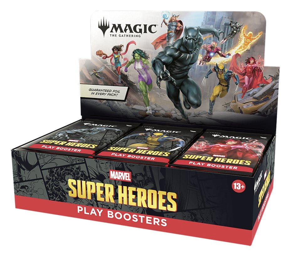 Magic the Gathering Marvel Super Heroes présentoir boosters de jeu (30) *ANGLAIS*
