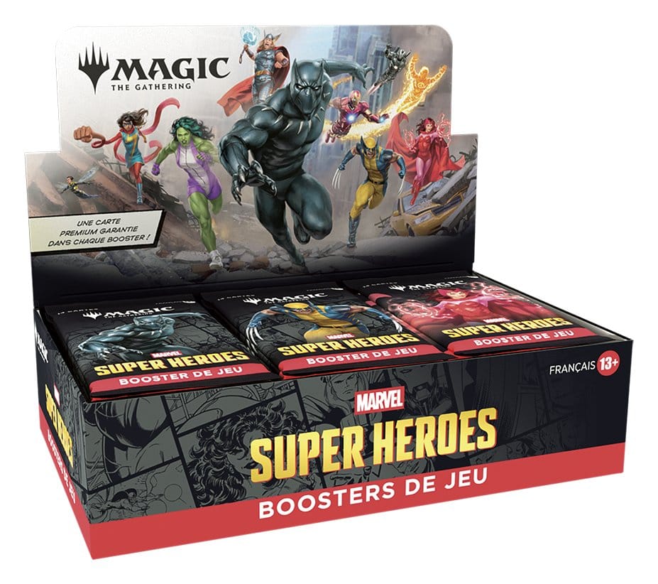 Magic the Gathering Marvel Super Heroes présentoir boosters de jeu (30) *FRANCAIS*