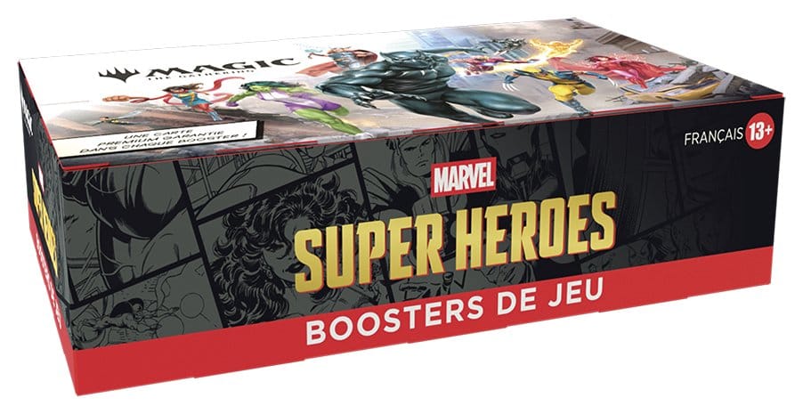 Magic the Gathering Marvel Super Heroes présentoir boosters de jeu (30) *FRANCAIS*