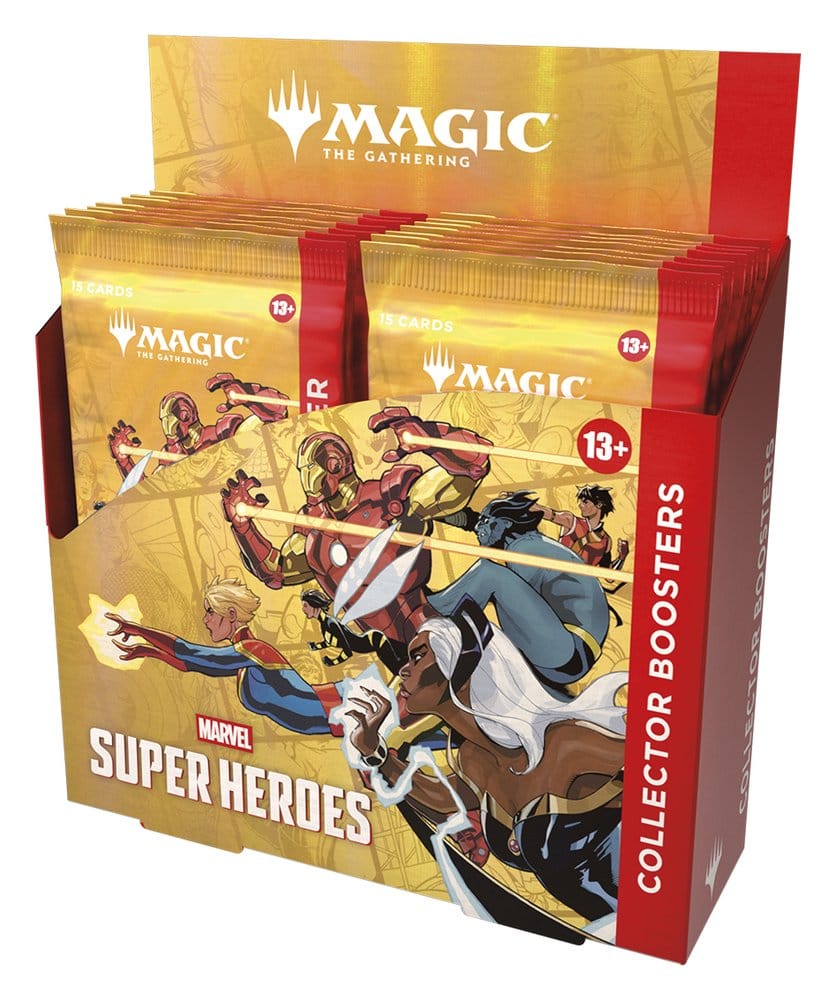 Magic the Gathering Marvel Super Heroes présentoir boosters collectors (12) *ANGLAIS*