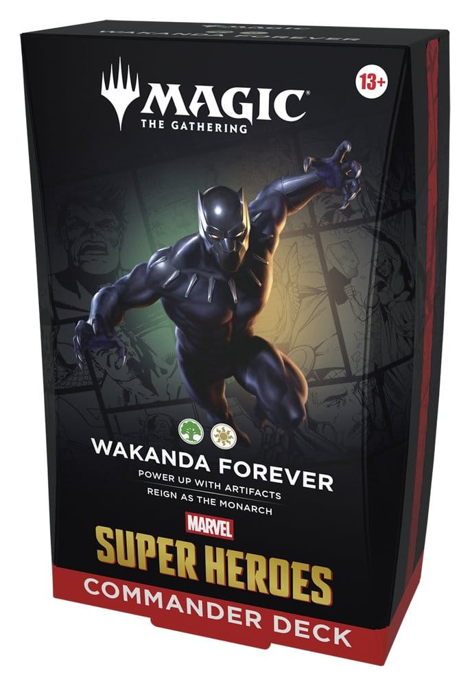 Magic the Gathering Marvel Super Heroes Commander Decks Carton (4) *ANGLAIS*