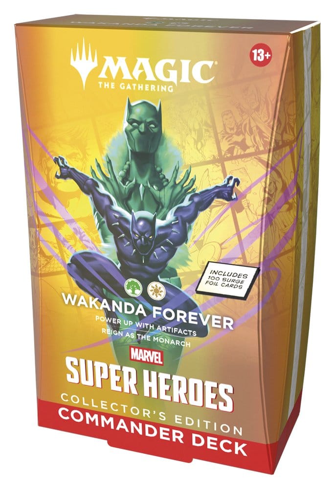 Magic the Gathering Marvel Super Heroes Collector's Edition Commander Decks Carton (4) *ANGLAIS*