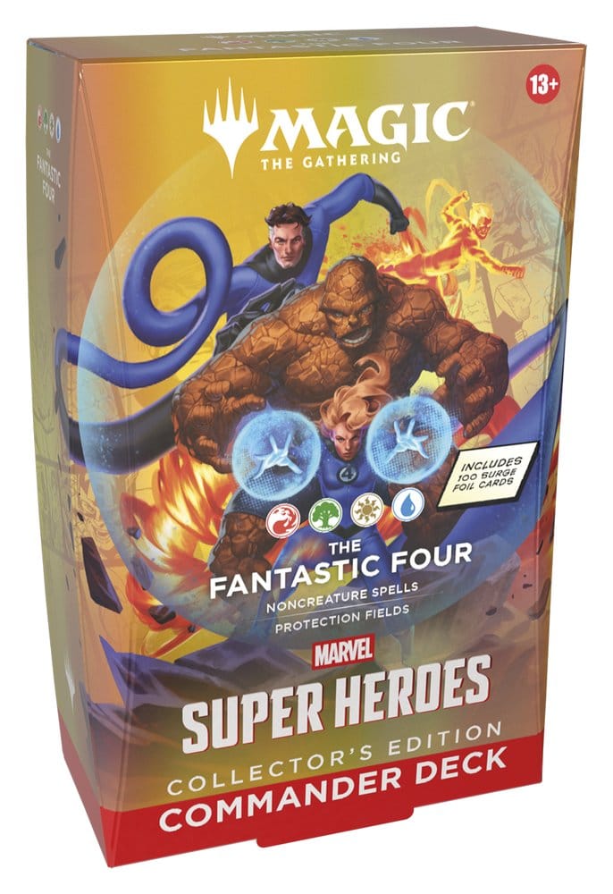 Magic the Gathering Marvel Super Heroes Collector's Edition Commander Decks Carton (4) *ANGLAIS*