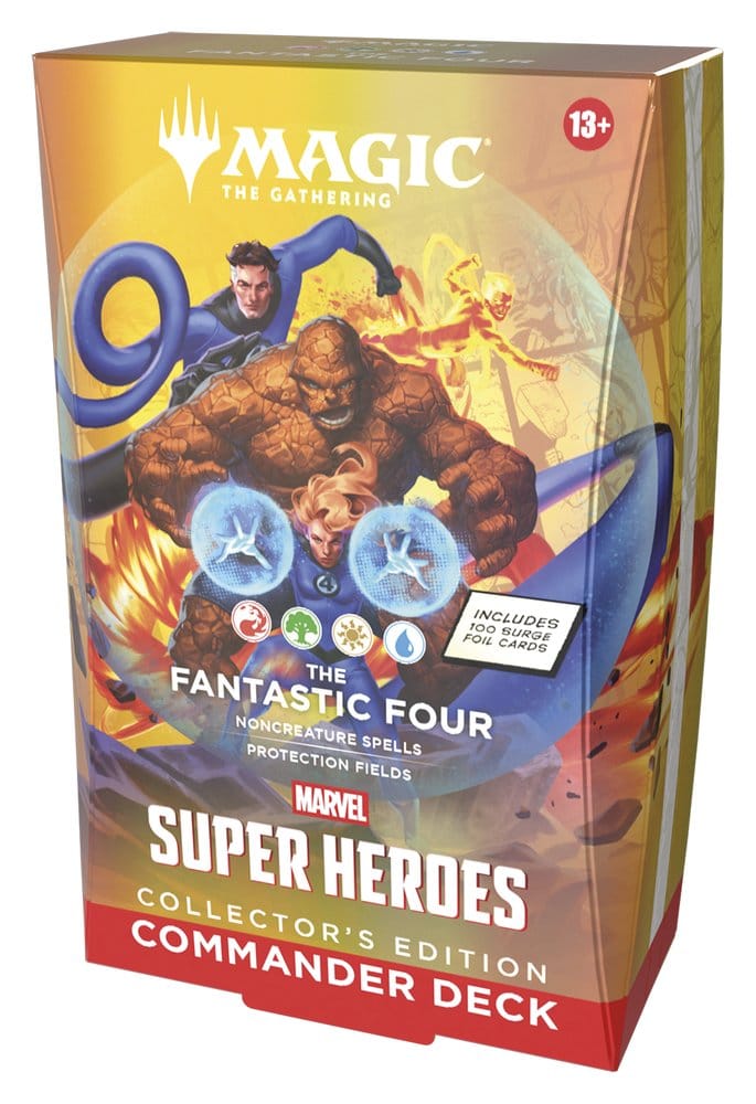 Magic the Gathering Marvel Super Heroes Collector's Edition Commander Decks Carton (4) *ANGLAIS*