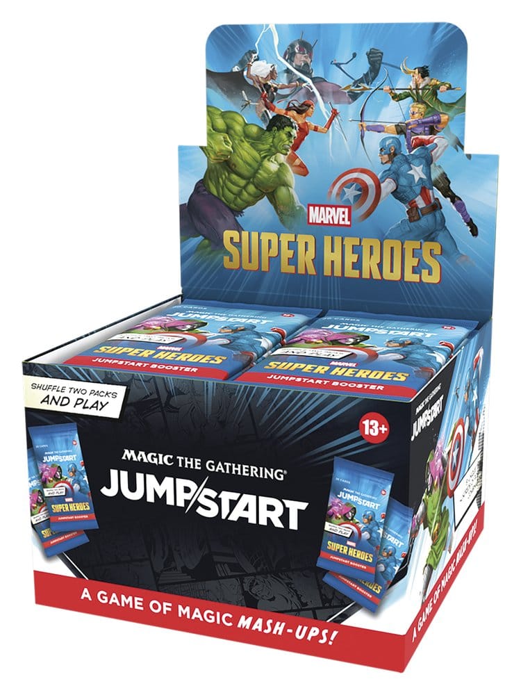 Magic the Gathering Marvel Super Heroes présentoir boosters Jumpstart (24) *ANGLAIS*