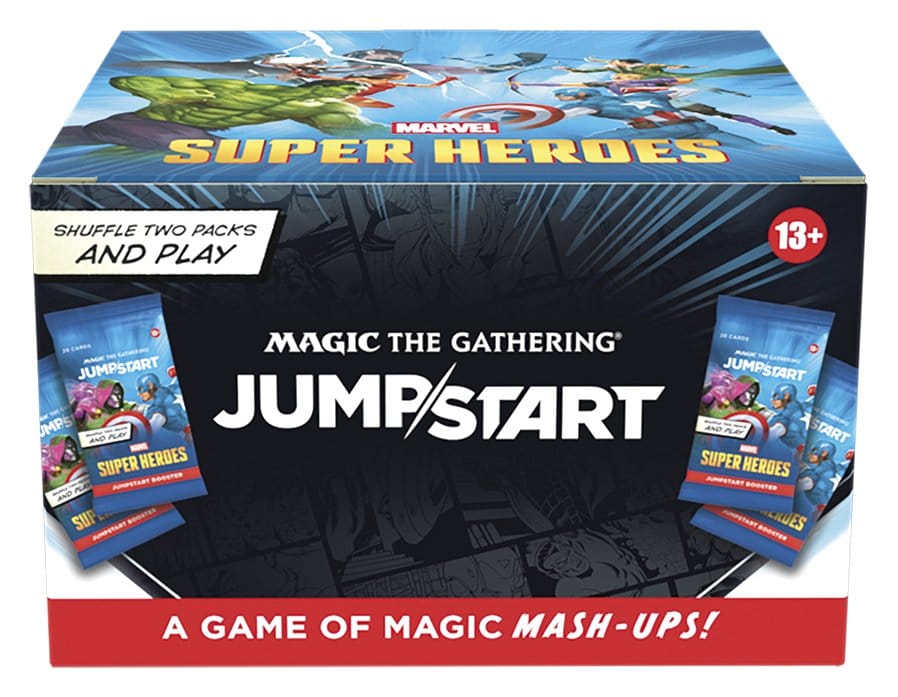 Magic the Gathering Marvel Super Heroes présentoir boosters Jumpstart (24) *ANGLAIS*