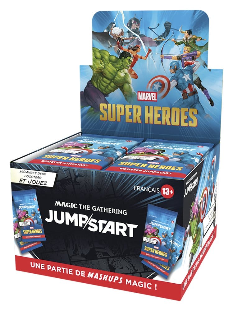 Magic the Gathering Marvel Super Heroes présentoir boosters Jumpstart (24) *FRANCAIS*