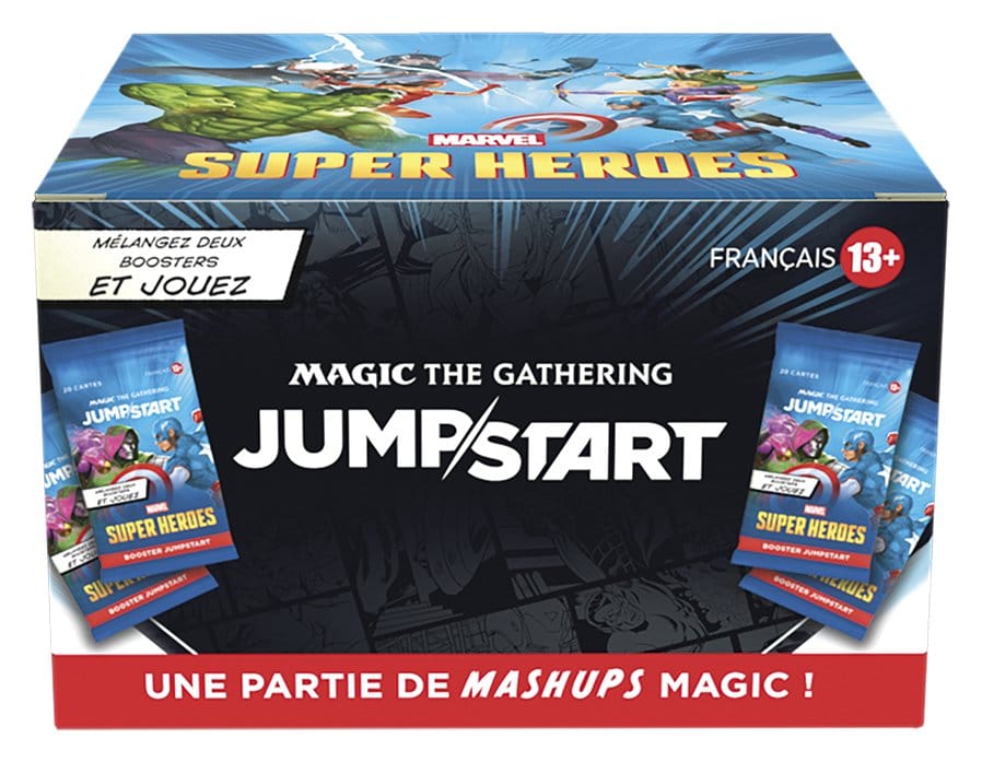 Magic the Gathering Marvel Super Heroes présentoir boosters Jumpstart (24) *FRANCAIS*