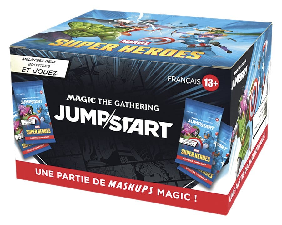 Magic the Gathering Marvel Super Heroes présentoir boosters Jumpstart (24) *FRANCAIS*