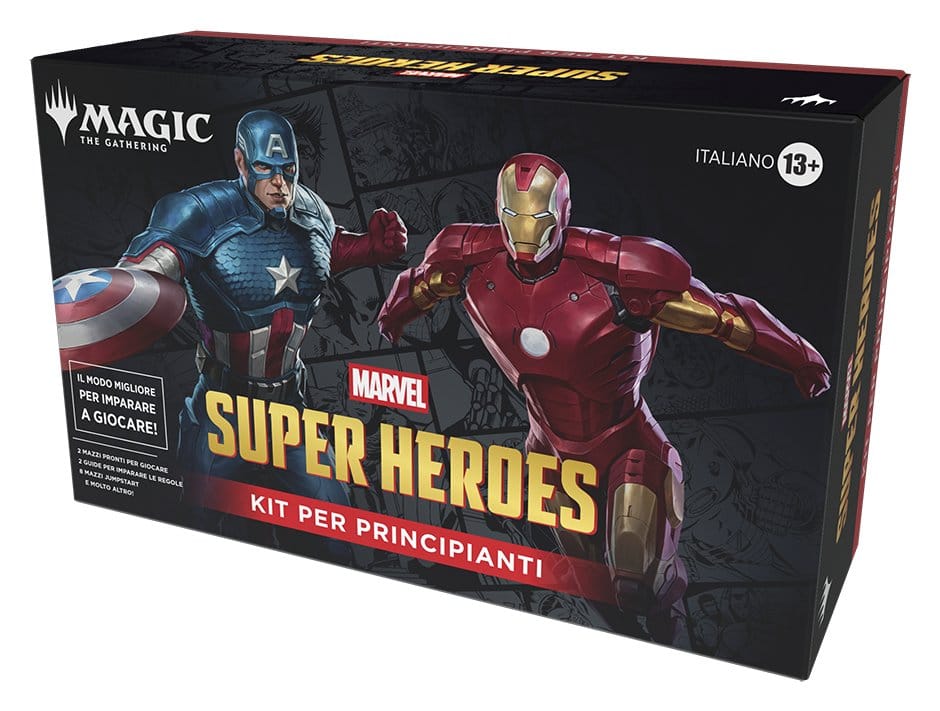 Magic the Gathering Marvel Super Heroes boîtes d'apprentissage (3) *ITALIEN*