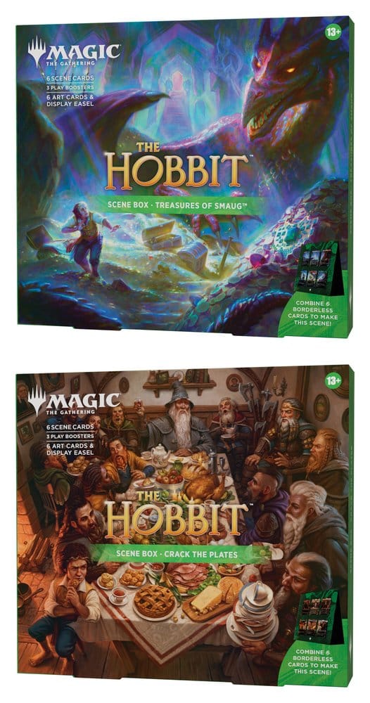 Magic the Gathering The Hobbit présentoir boîtes scéniques (4) *ANGLAIS*