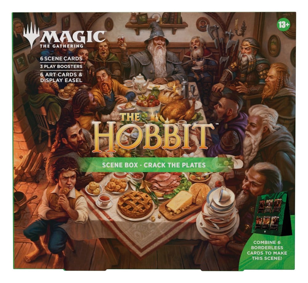 Magic the Gathering The Hobbit présentoir boîtes scéniques (4) *ANGLAIS*