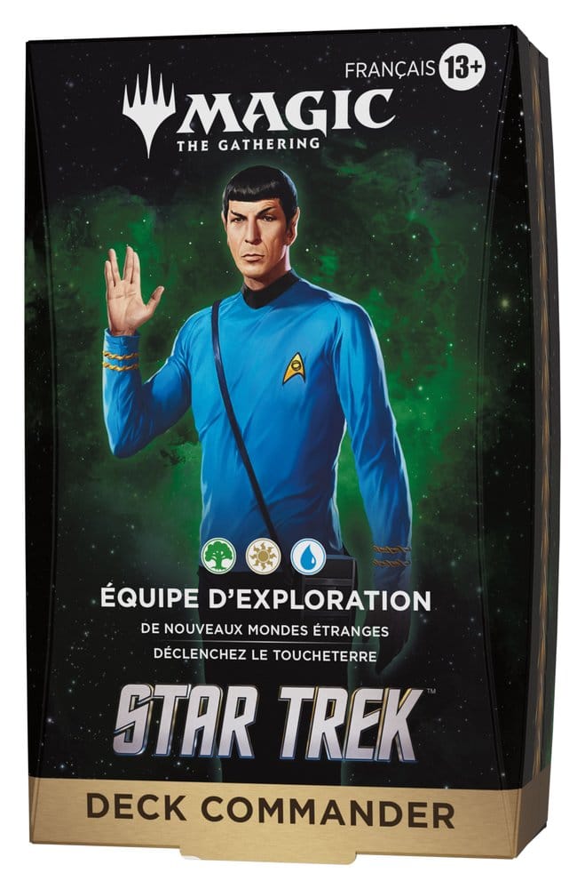 Magic the Gathering Star Trek decks Commander (4) *FRANCAIS*