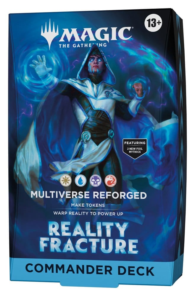 Magic the Gathering Reality Fracture Deck Commander Multiverse Reforged Assortment (4) *ANGLAIS*