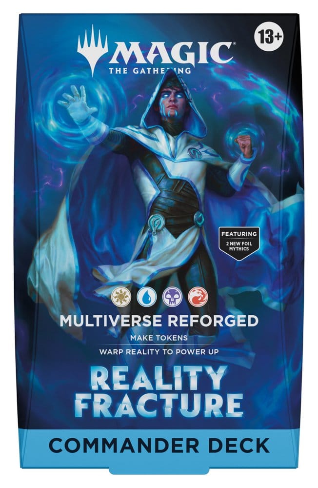 Magic the Gathering Reality Fracture Deck Commander Multiverse Reforged Assortment (4) *ANGLAIS*