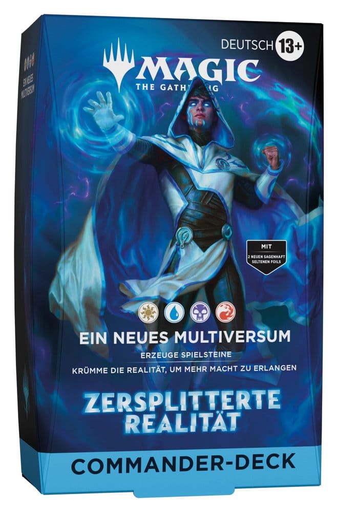 Magic the Gathering Zersplitterte Realität Deck Commander Multiverse Reforged Assortment (4) *ALLEMAND*