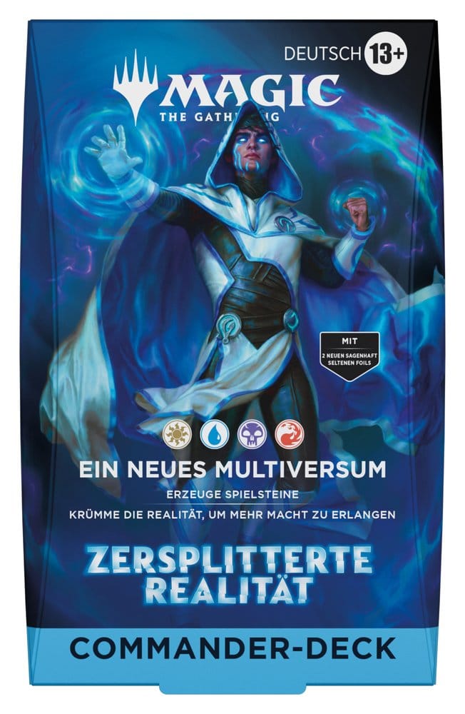 Magic the Gathering Zersplitterte Realität Deck Commander Multiverse Reforged Assortment (4) *ALLEMAND*