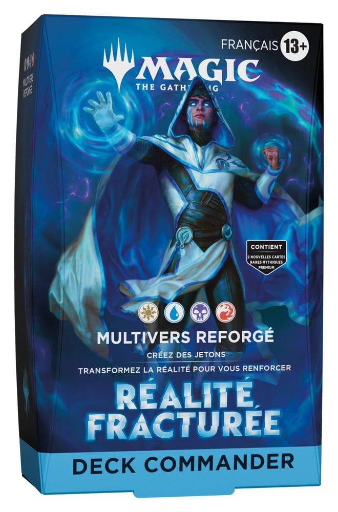 Magic the Gathering Réalité fracturée Deck Commander Multiverse Reforged Assortment (4) *FRANCAIS*