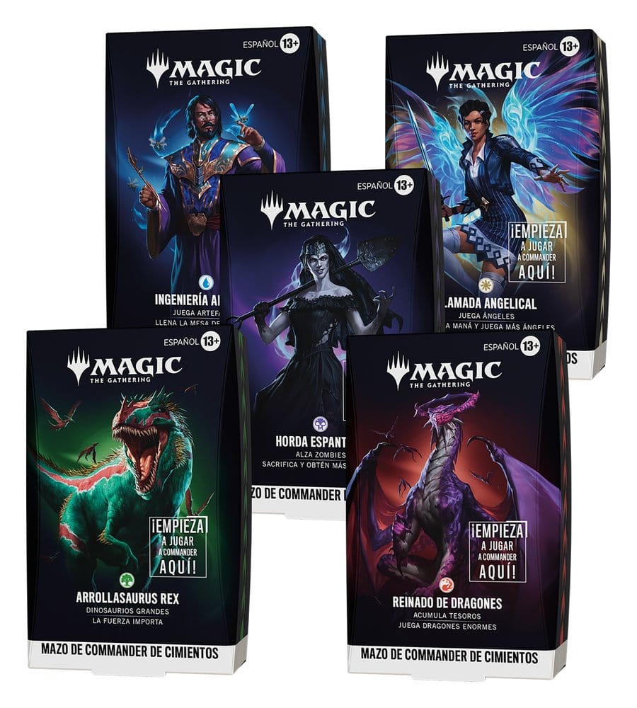 Magic the Gathering Decks Commander Fondations (5) *ESPAGNOL*