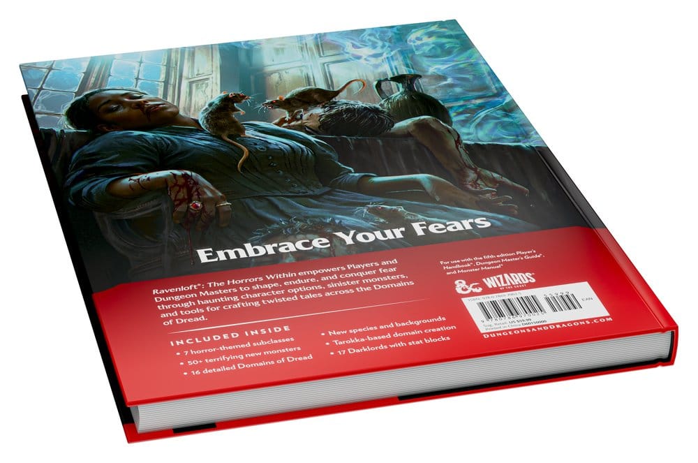 Dungeons & Dragons RPG Ravenloft: The Horrors Within livre *ANGLAIS*