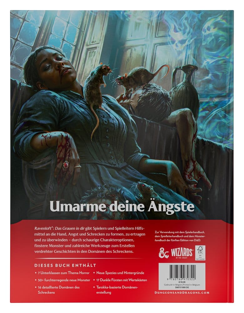 Dungeons & Dragons RPG Ravenloft: Das Grauen in Dir livre *ALLEMAND*