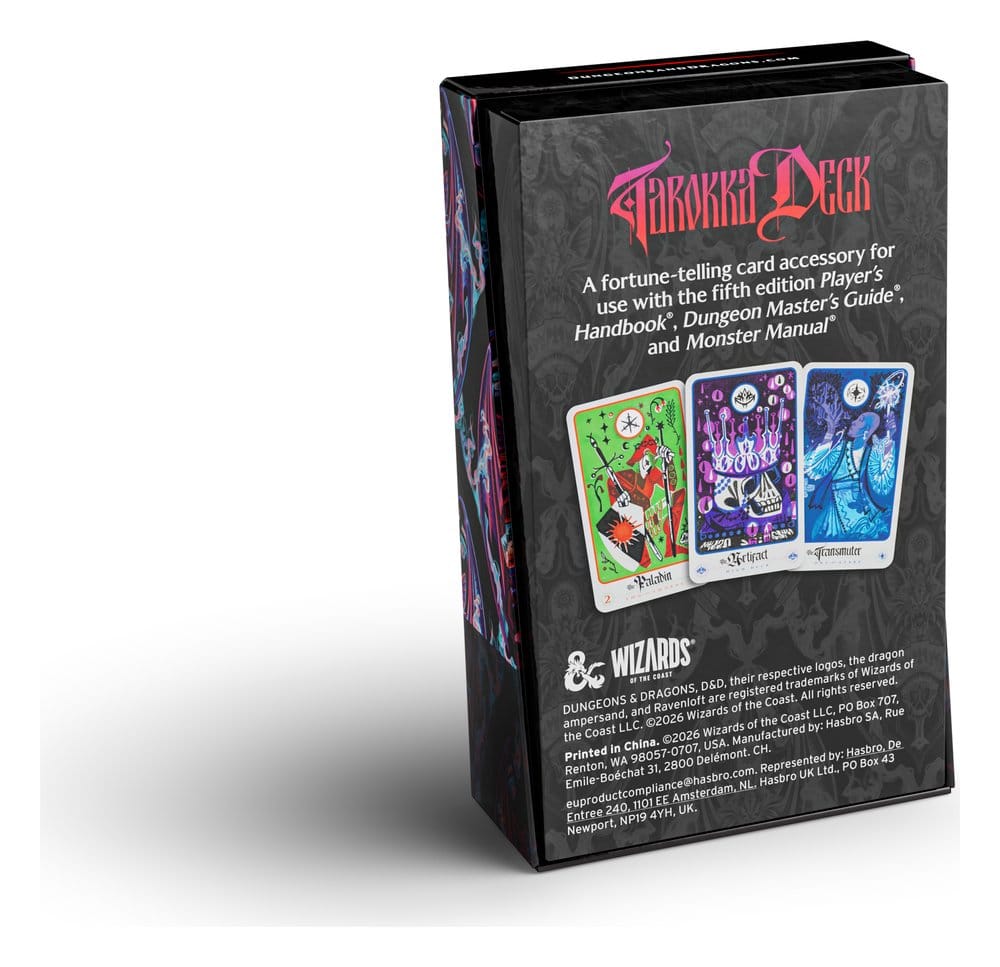 Dungeons & Dragons RPG Ravenloft: The Horrors Within deck Tarokka *ANGLAIS*