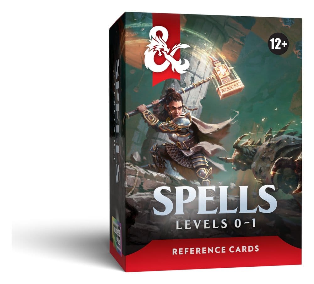 Dungeons & Dragons RPG Fiches de Référence: Sorts (mineurs et 1er niveau) *ANGLAIS*
