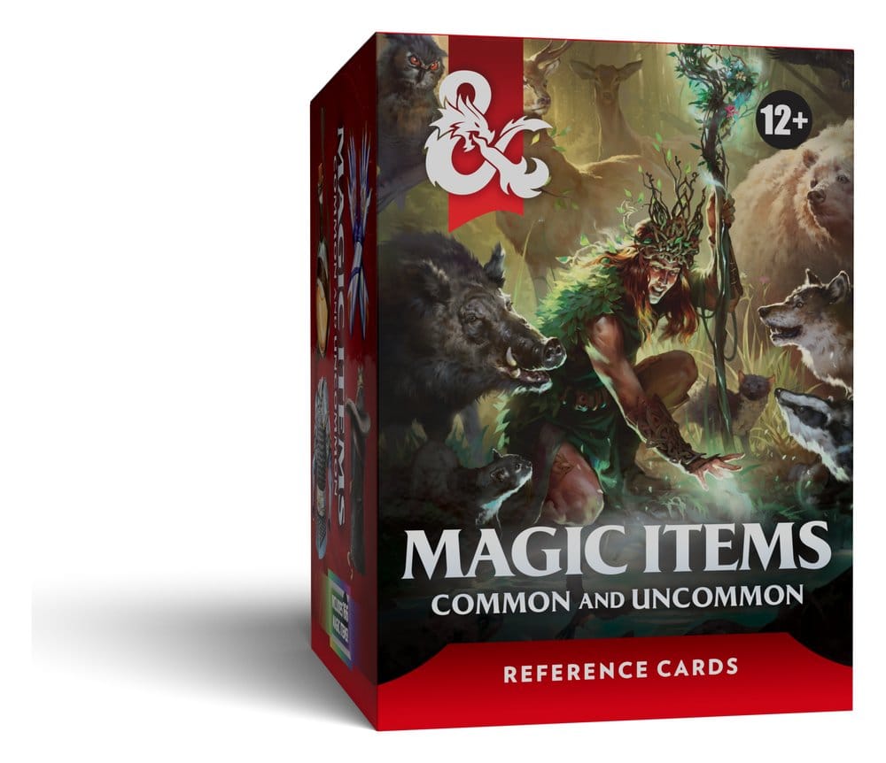 Dungeons & Dragons RPG Fiches de référence - Objets magiques (courants et inhabituels) *ANGLAIS*