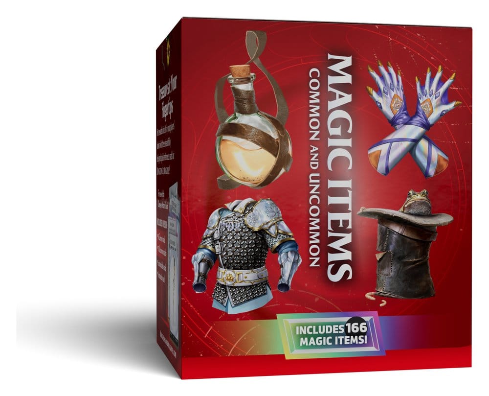 Dungeons & Dragons RPG Fiches de référence - Objets magiques (courants et inhabituels) *ANGLAIS*