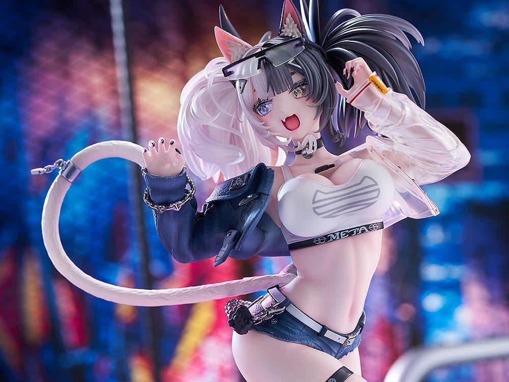Original Character Figurine 1/7 Melterna Girl: Metako Illustration by Neko Metal 23 cm