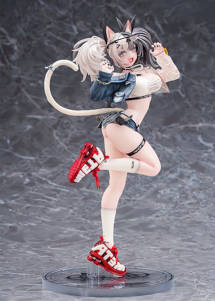 Original Character Figurine 1/7 Melterna Girl: Metako Illustration by Neko Metal 23 cm