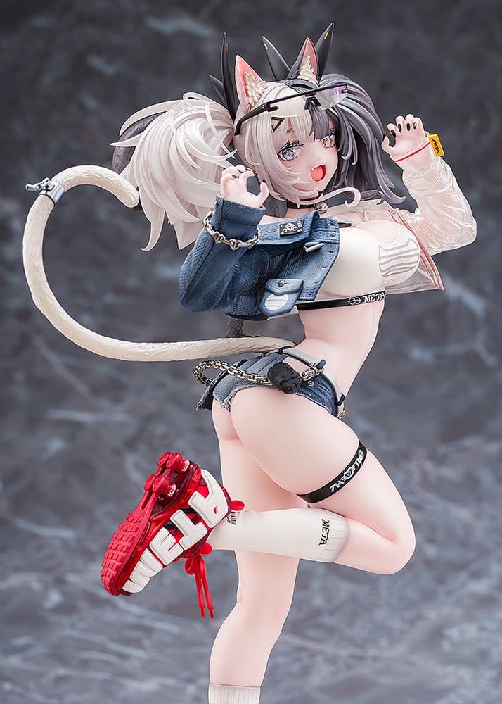 Original Character Figurine 1/7 Melterna Girl: Metako Illustration by Neko Metal 23 cm