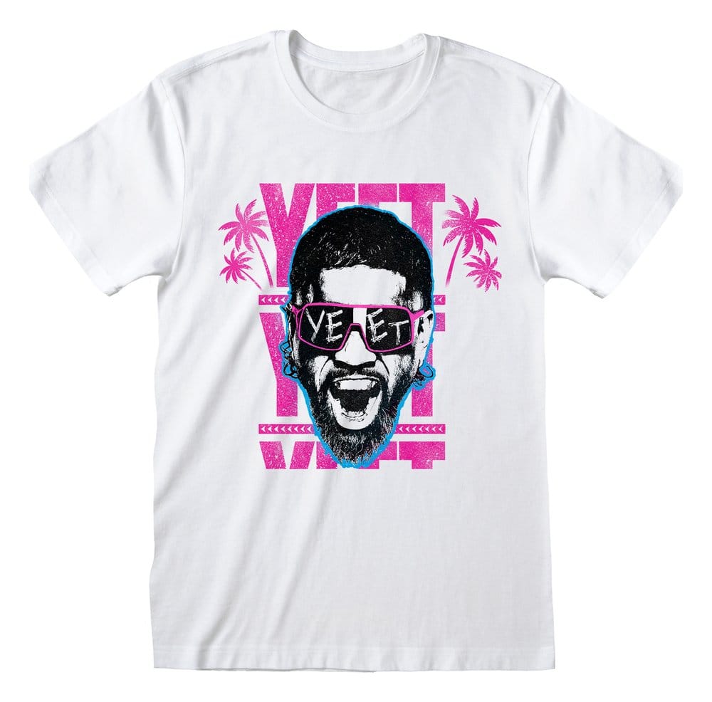 WWE T-Shirt Yeet White (M)