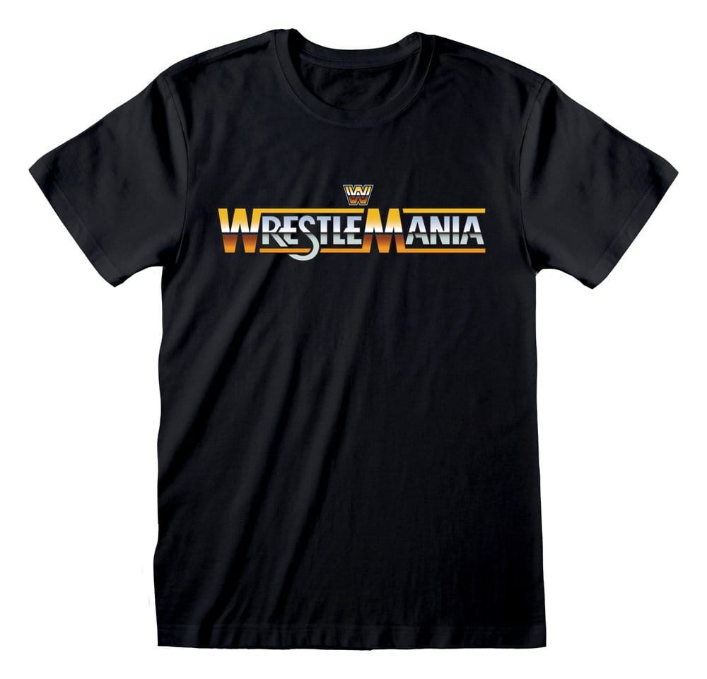 WWE T-Shirt Wrestle Mania Black (S)