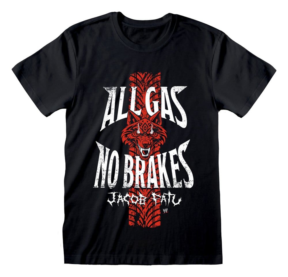 WWE T-Shirt All Gas  Black (S)