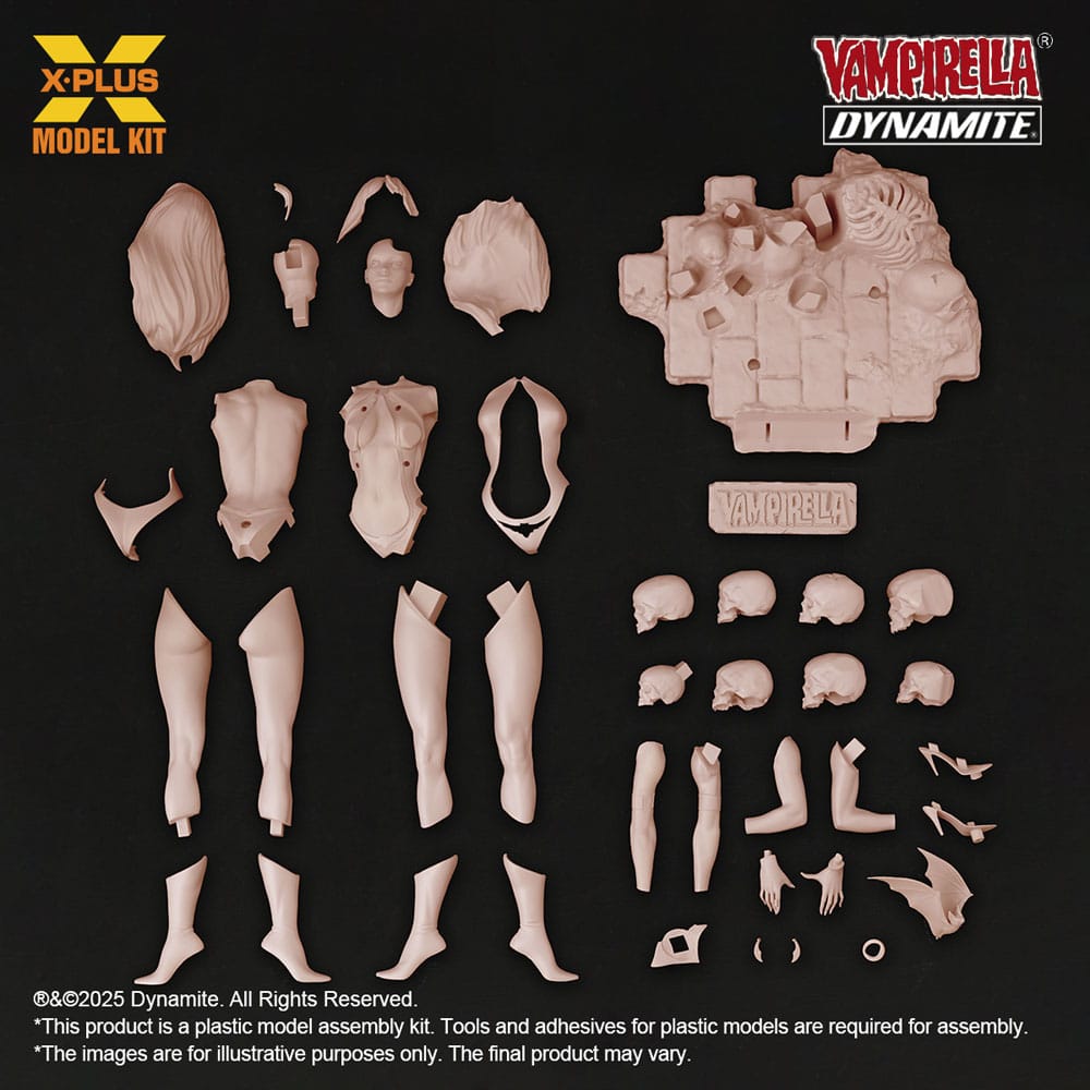 Vampirella figurine Plastic Model Kit 1/8 Vampirella 3.0 Jose Gonzales Edition 23 cm
