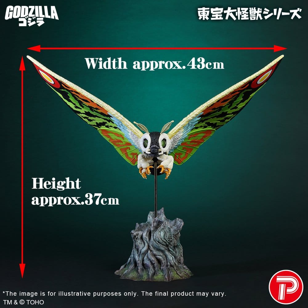 Toho Daikaiju Series figurine PVC Mothra Leo 37 cm