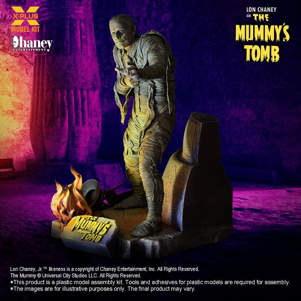 Universal Monsters figurine Plastic Model Kit 1/8 Lon Chaney, Jr. as Mummy (Repro) 23 cm