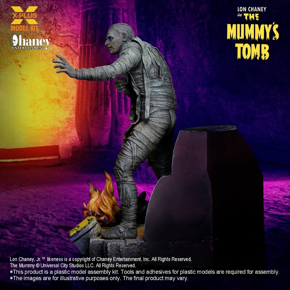 Universal Monsters figurine Plastic Model Kit 1/8 Lon Chaney, Jr. as Mummy (Repro) 23 cm