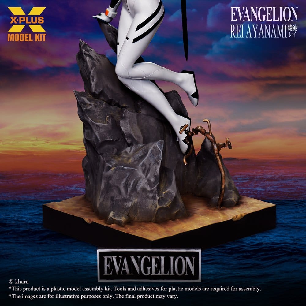 Evangelion figurine Plastic Model Kit 1/8 Rei Ayanami 20 cm (Reproduction)