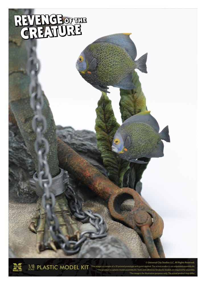 Revenge of the Creature figurine Plastic Model Kit 1/8 Revenge of the Creature 28 cm (Reproduction)