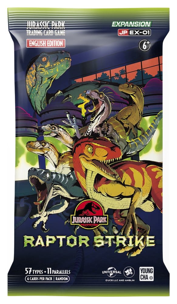 Jurassic Park TCG présentoir boosters Raptor Strike (24) *ANGLAIS*