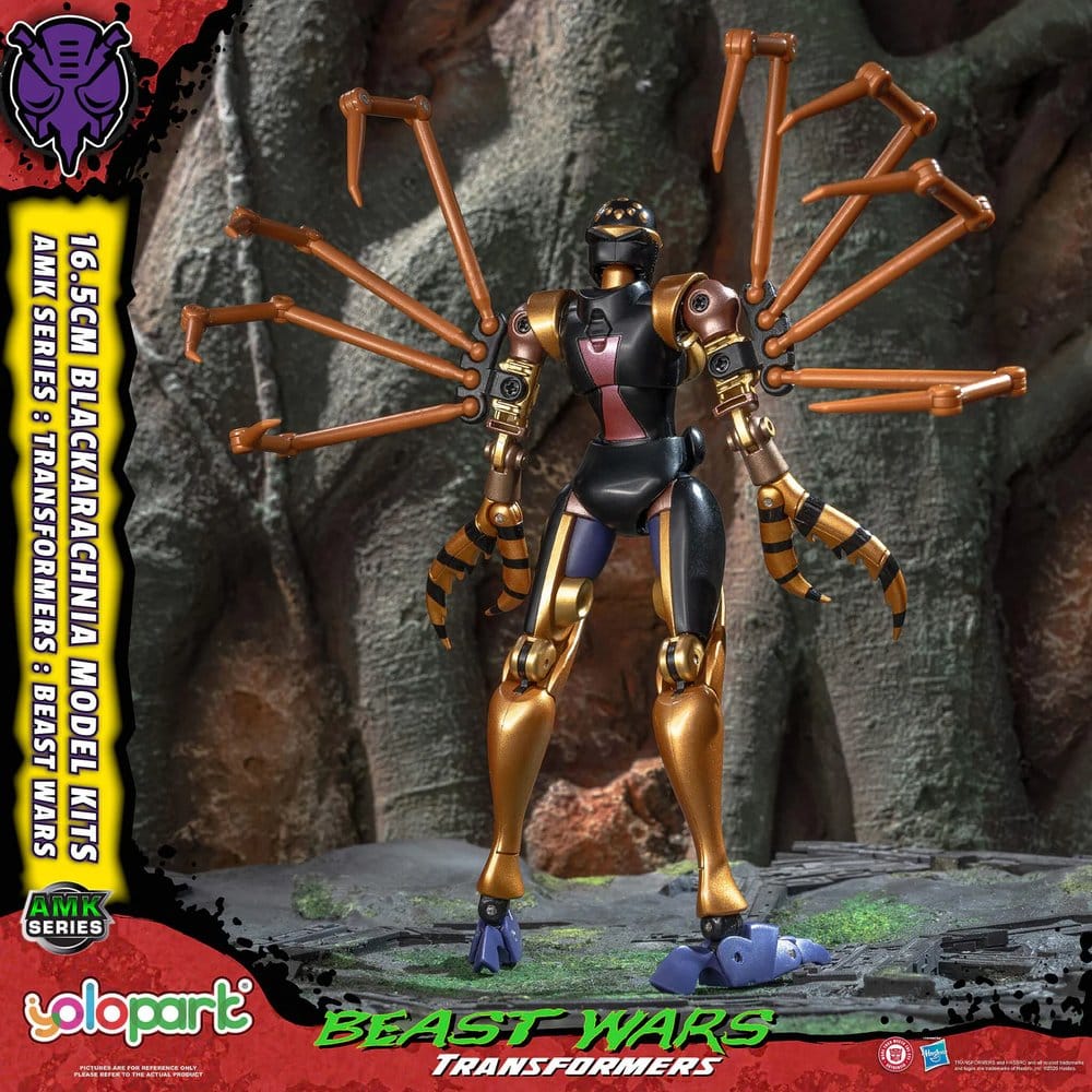 Transformers Plastic Model Kit AMK Series Beast Wars Blackarachnia 18 cm