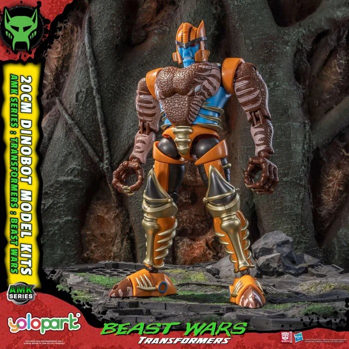 Transformers: Beast Wars Plastic Model Kit AMK Series Dinobot 20 cm