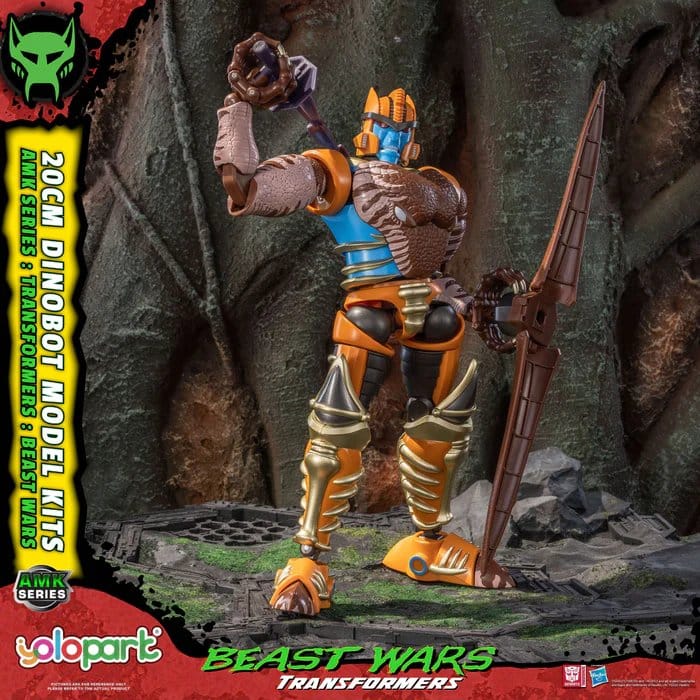Transformers: Beast Wars Plastic Model Kit AMK Series Dinobot 20 cm