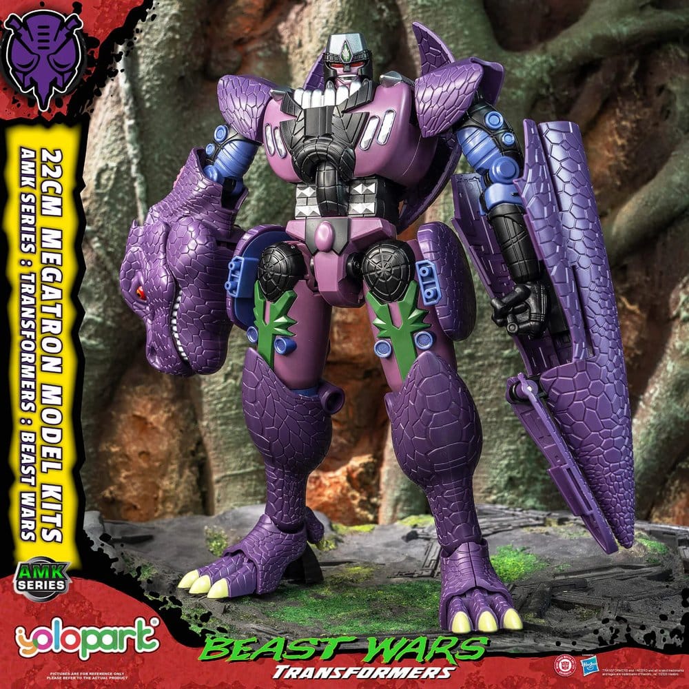 Transformers Plastic Model Kit AMK Series Beast Wars Megatron 22 cm