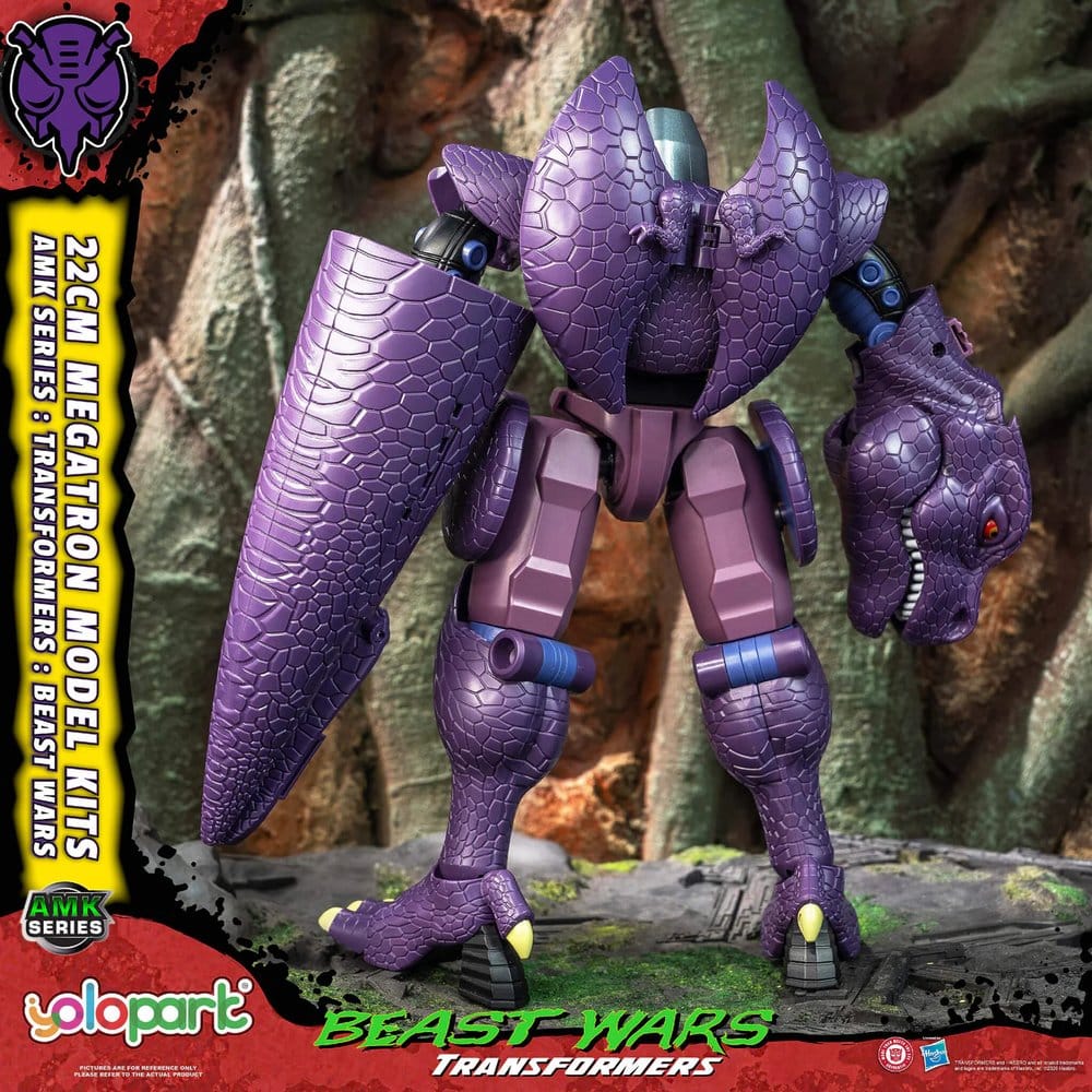 Transformers Plastic Model Kit AMK Series Beast Wars Megatron 22 cm