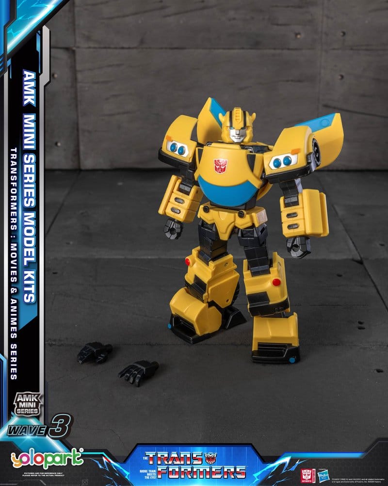 Transformers Generation One figurine Plastic Model Kit AMK Mini Series Wave 3 Bumblebee IDW 11 cm