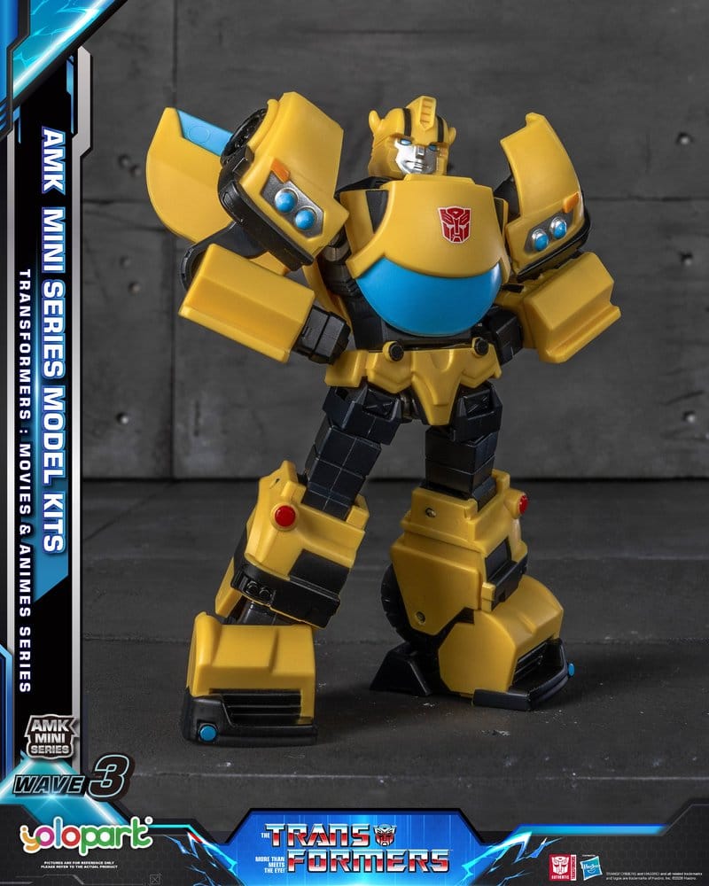 Transformers Generation One figurine Plastic Model Kit AMK Mini Series Wave 3 Bumblebee IDW 11 cm